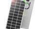 300W monocrystalline solar panel, front and back view