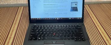 Lenovo ThinkPad T450s, a 5th generation Core i5 business laptop common in the Pakistan used market