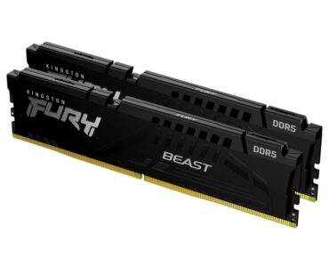 Kingston Fury Beast 64GB DDR5 memory kit, two 32GB sticks