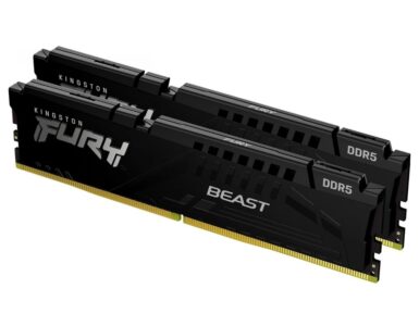Kingston Fury Beast 64GB DDR5 memory kit, two 32GB sticks