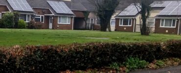 Rooftop solar panels installed on homes, 6kW solar system