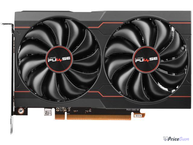 AMD Radeon RX 6500 XT graphics card front view