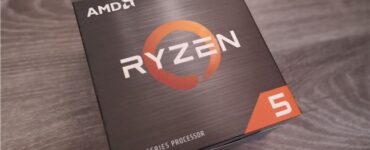 AMD Ryzen 5 5600X retail box, Ryzen 5000 series processor packaging