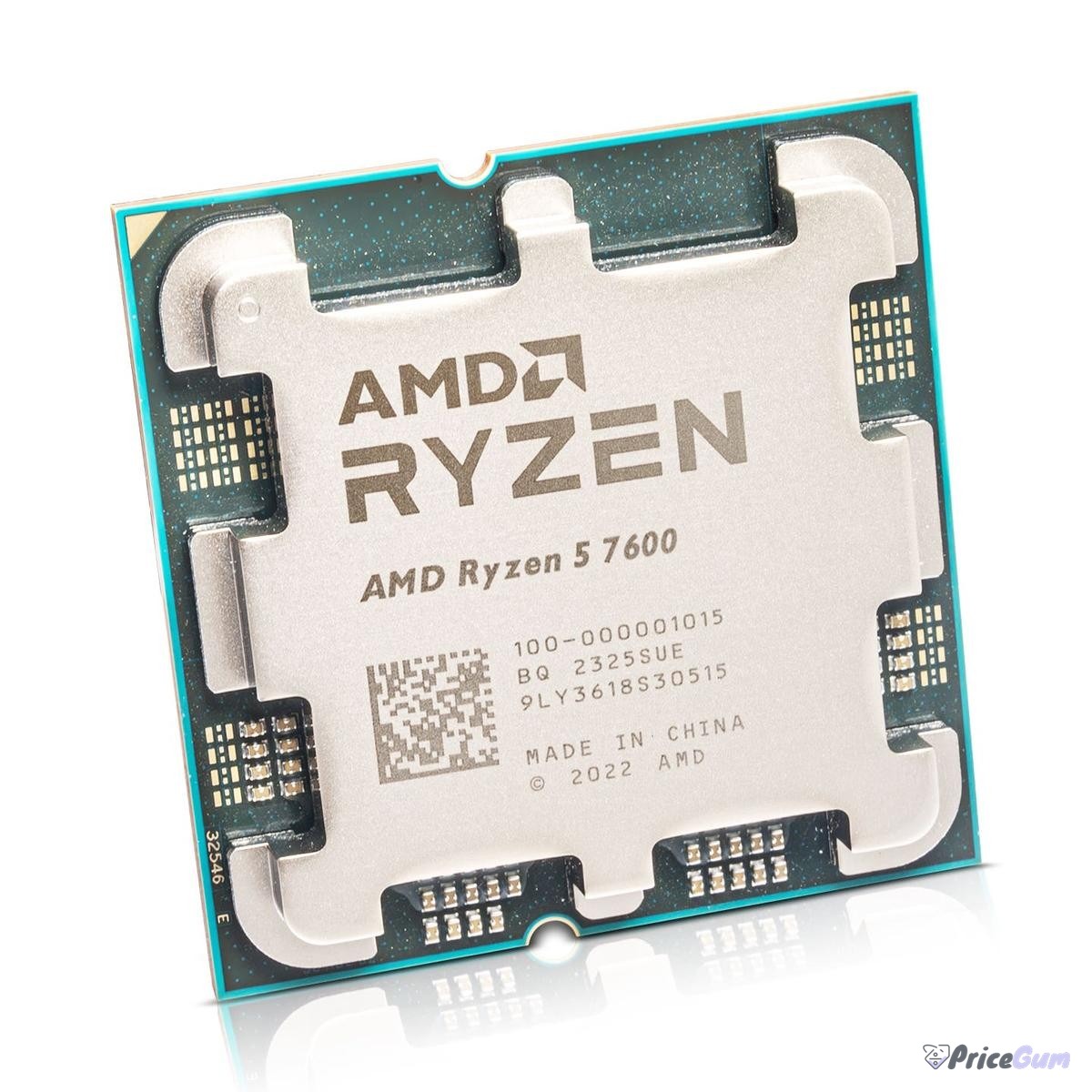 AMD Ryzen 5 7600 AM5 processor chip top view