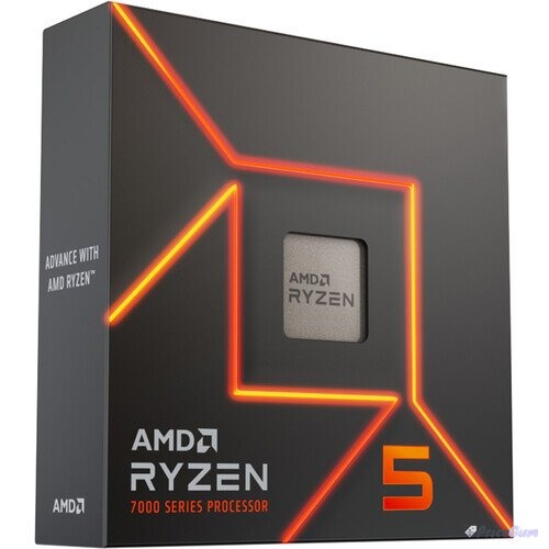 AMD Ryzen 5 7600X retail box with 7000 series processor packaging