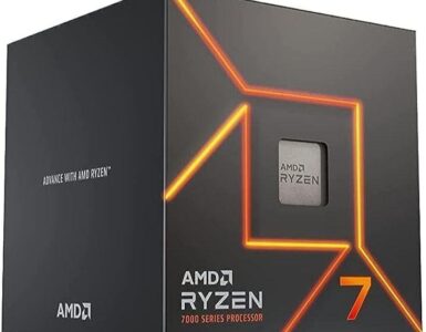 AMD Ryzen 7 7700 retail box with 7000 series processor packaging