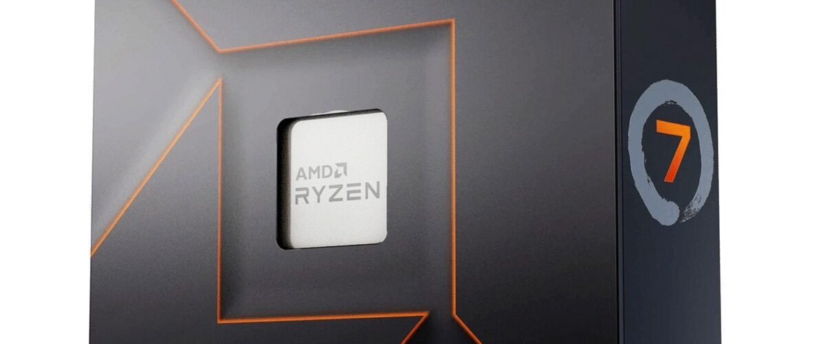 AMD Ryzen 7 7700X 7000 series processor retail box