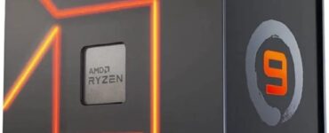 AMD Ryzen 9 7900X retail box with 7000 series processor packaging