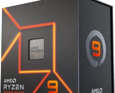 AMD Ryzen 9 7900X retail box with 7000 series processor packaging