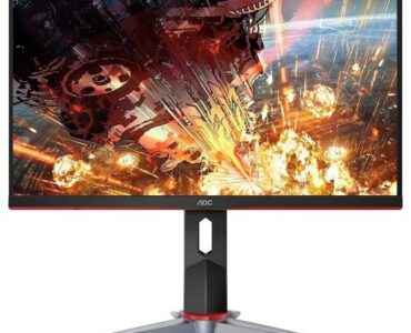AOC 24G2 price in Pakistan, 23.8 inch 144Hz IPS gaming monitor with height adjustable stand