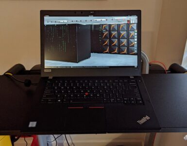 Lenovo ThinkPad T480 business laptop, a popular used laptop under Rs. 100,000 in Pakistan