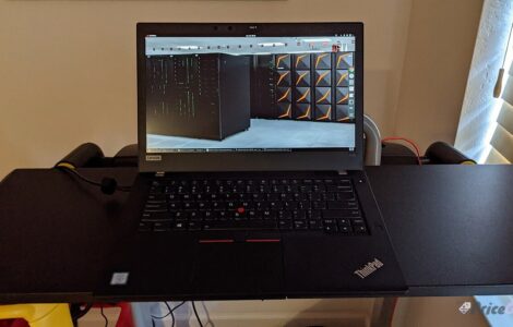 Lenovo ThinkPad T480 business laptop, a popular used laptop under Rs. 100,000 in Pakistan