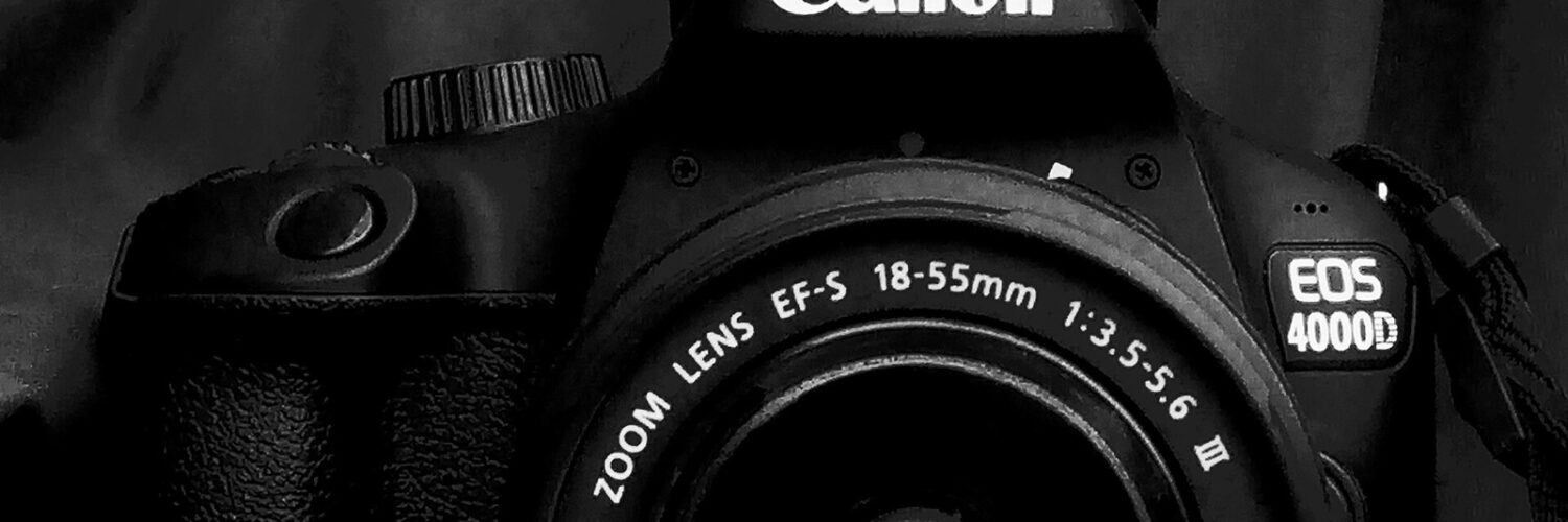 Canon 4000D DSLR camera
