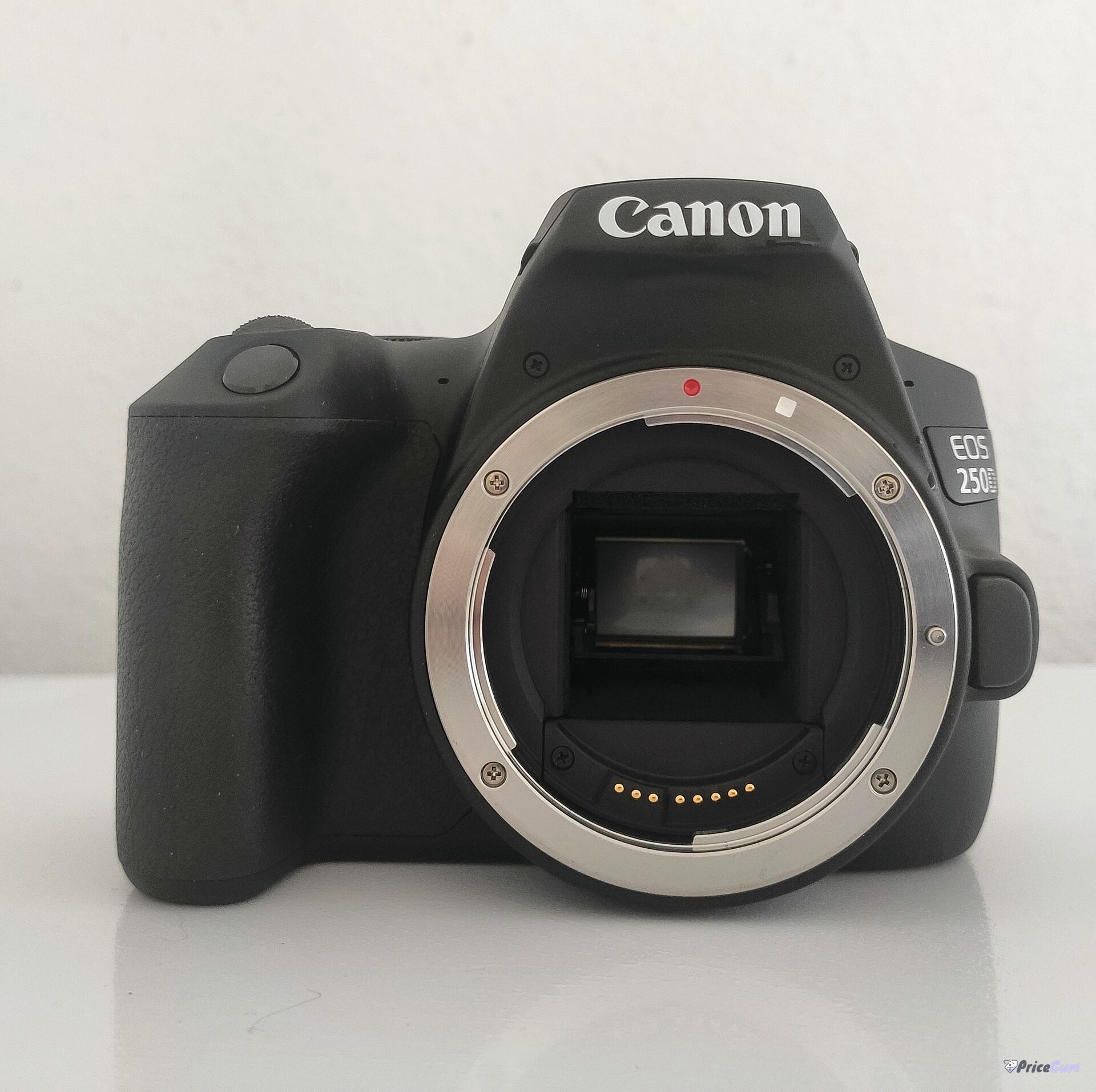 Canon 250D price in Pakistan, DSLR camera body front view