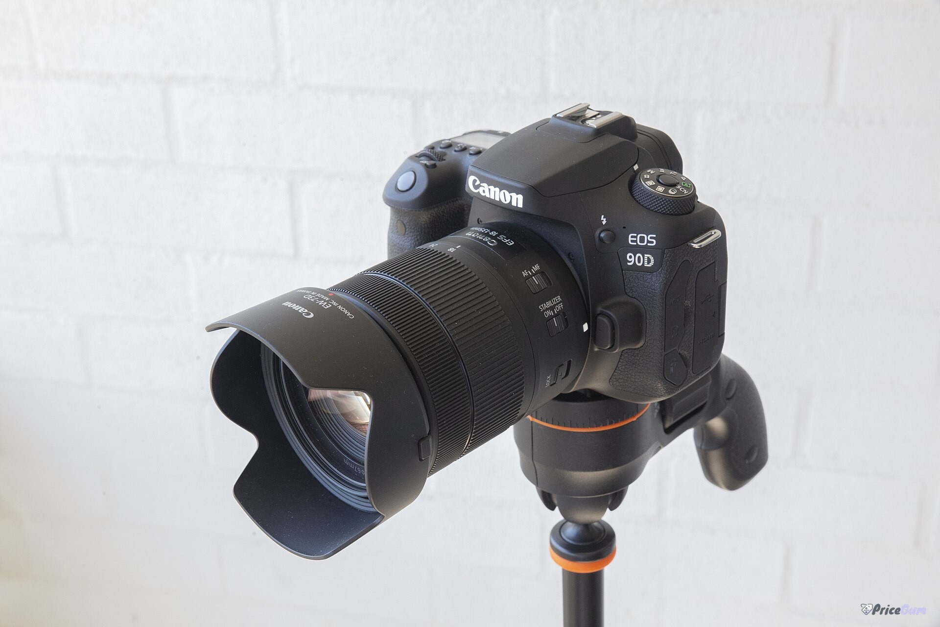 Canon 90D price in Pakistan, DSLR camera body front view