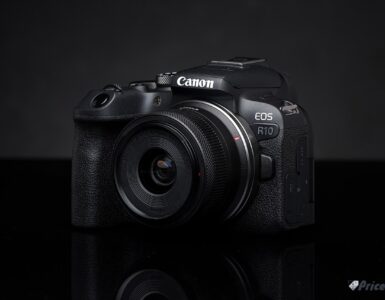 Canon EOS R10 price in Pakistan, mirrorless camera front view