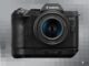 Canon EOS R8 Mark II front view with RF 24-50mm kit lens and extension grip