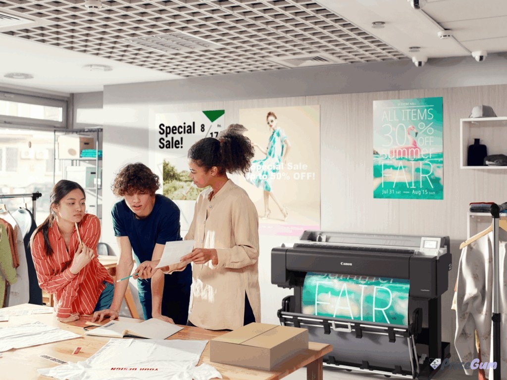 Canon imagePROGRAF TM series new models printing posters