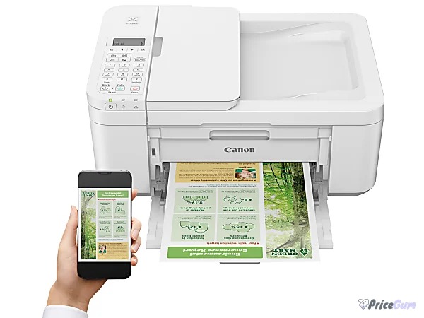 Canon PIXMA TR4720 wireless all-in-one inkjet printer with mobile printing via Canon PRINT app