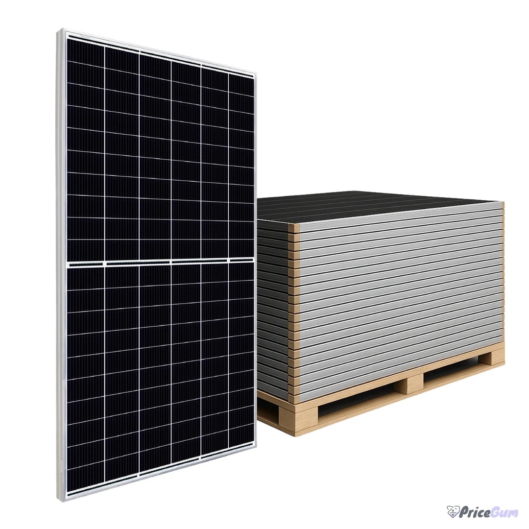 Canadian Solar HiKu6 545W solar panels on pallet