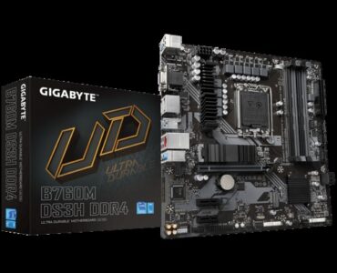 Gigabyte B760M DS3H DDR4 price in Pakistan, LGA1700 micro ATX motherboard with box