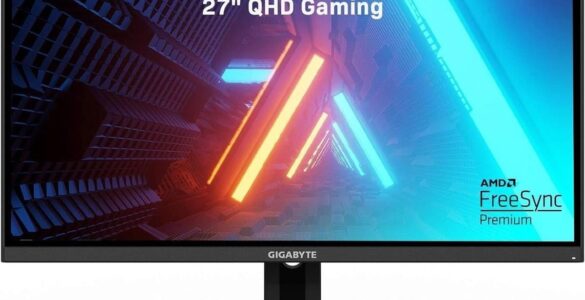 Gigabyte G27Q 27-inch QHD 144Hz gaming monitor, best 144Hz monitor in Pakistan