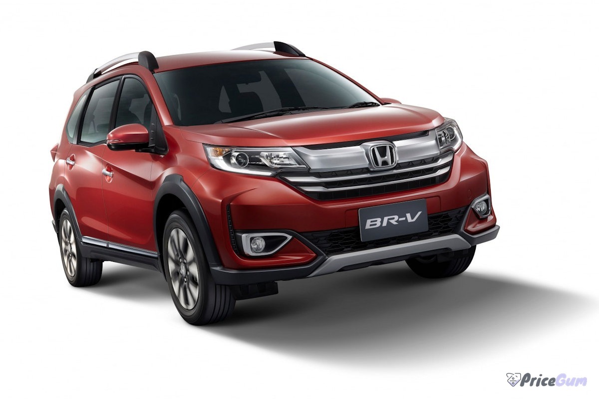 Honda BR-V facelift studio front view