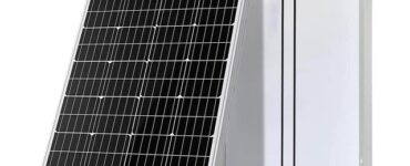 200W solar panel price in Pakistan, mono panel front and back view