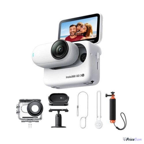 Insta360 Go 3S price in Pakistan - Insta360 GO 3S tiny 4K camera with Action Pod and mounts