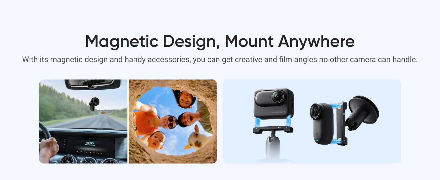 Insta360 Go 3S price in Pakistan - GO 3S magnetic mounting accessories for POV shooting