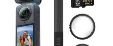 Insta360 X4 price in Pakistan - Insta360 X4 8K 360 action camera with selfie stick and lens guards