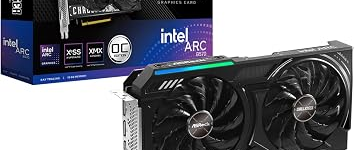 Intel Arc B570 graphics card price in Pakistan - ASRock Challenger 10GB OC box and card