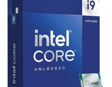 Intel Core i9-14900K retail box, 14th Gen Unlocked processor packaging