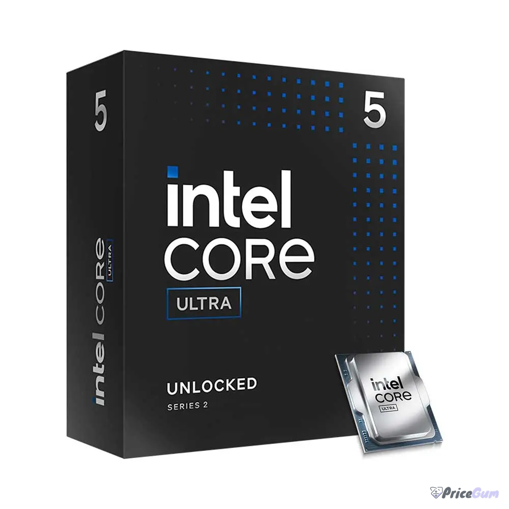 Intel Core Ultra 5 245K retail box front view