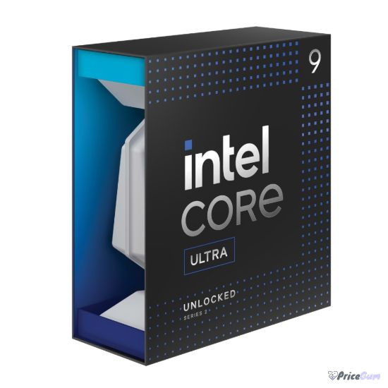 Intel Core Ultra 9 285K box, alternate angle