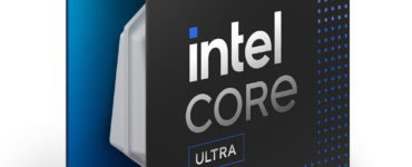 Intel Core Ultra 9 285K retail box, front view