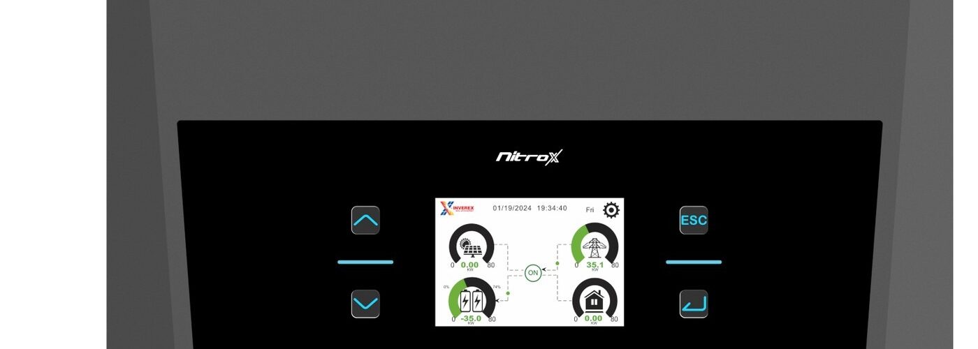 Inverex Nitrox 10kW SP hybrid inverter front view