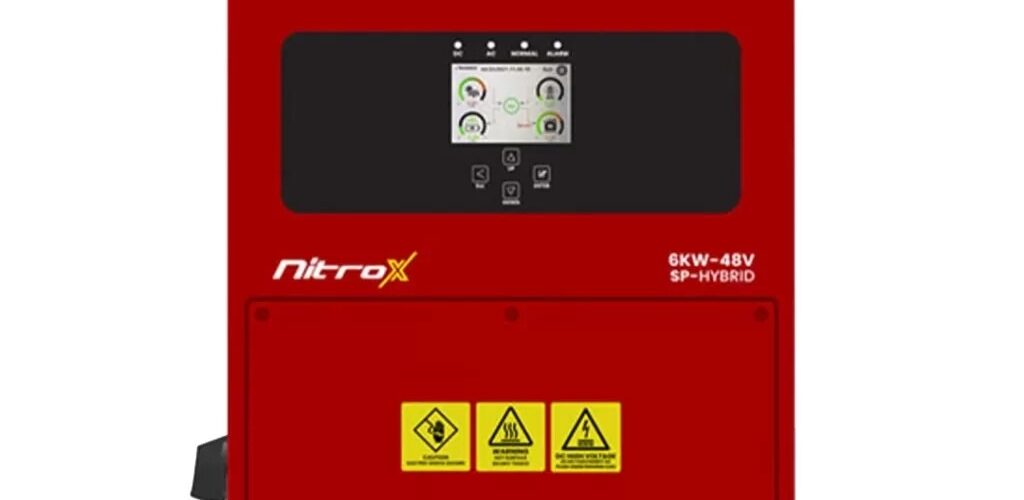 Inverex Nitrox 6KW-48V SP hybrid inverter front view