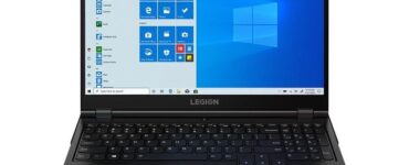 Lenovo Legion 5 gaming laptop front view, best used gaming laptop under Rs. 200,000 in Pakistan