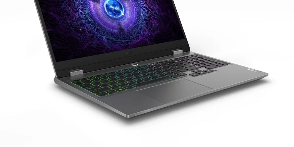 Lenovo LOQ 15 gaming laptop in Luna Grey