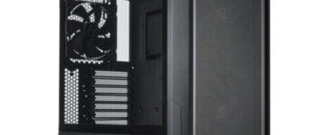 Lian Li Lancool 216 price in Pakistan, black ATX airflow case front view