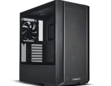 Lian Li Lancool 216 price in Pakistan, black ATX airflow case front view