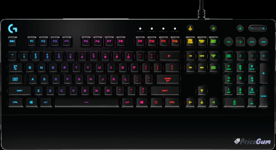 Logitech G213 Prodigy price in Pakistan, RGB gaming keyboard front view