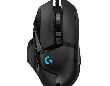 Logitech G502 HERO price in Pakistan, wired gaming mouse top view
