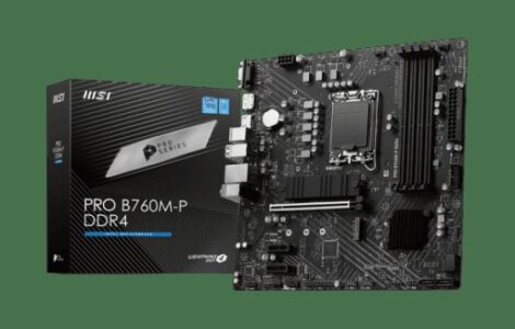 MSI PRO B760M-P DDR4 price in Pakistan, LGA1700 micro ATX motherboard with box