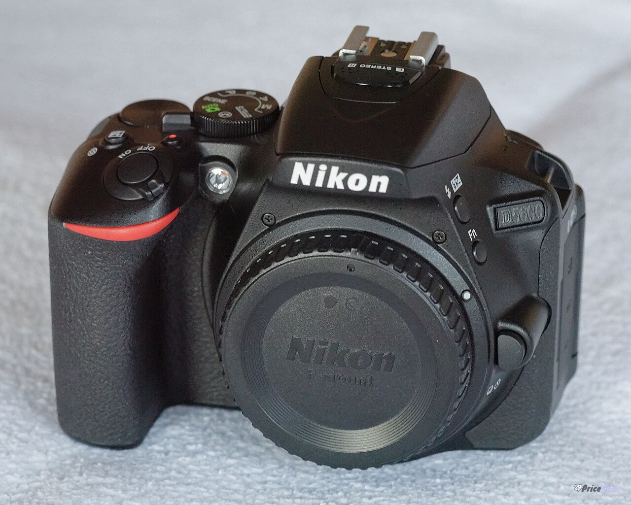 Nikon D5600 price in Pakistan, DSLR camera body front view