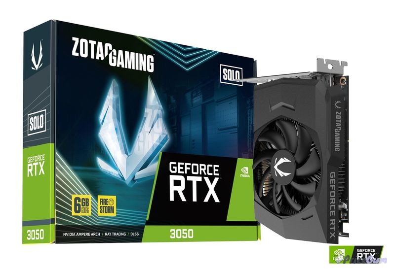 ZOTAC GAMING GeForce RTX 3050 6GB graphics card and box - RTX 3050 6GB price in Pakistan
