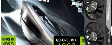 ZOTAC GAMING GeForce RTX 4060 8GB Twin Edge graphics card with box