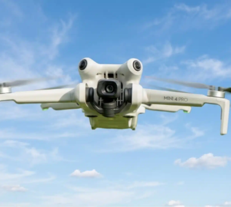 DJI Mini 4 Pro drone in flight - punjab drone ban october 2026