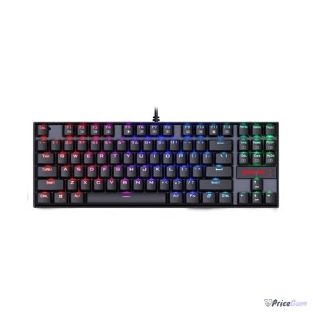 Redragon K552 Kumara price in Pakistan, RGB mechanical gaming keyboard top view